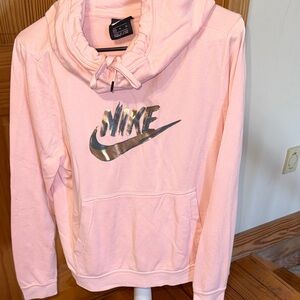 Nike Women's Pink Hoodie